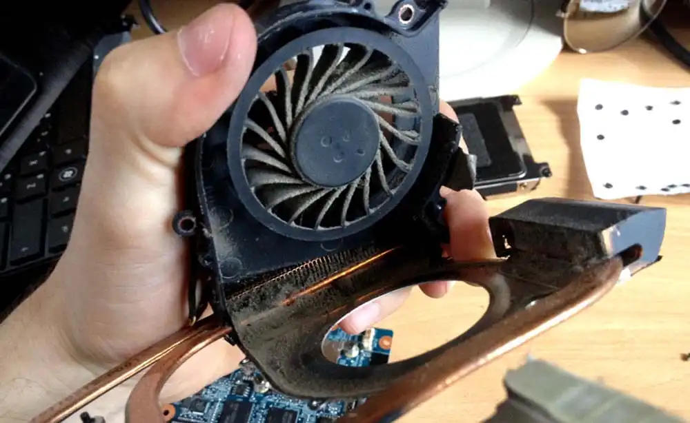 Чистка ноутбука HP от пыли в Тюмени | Замена термопасты