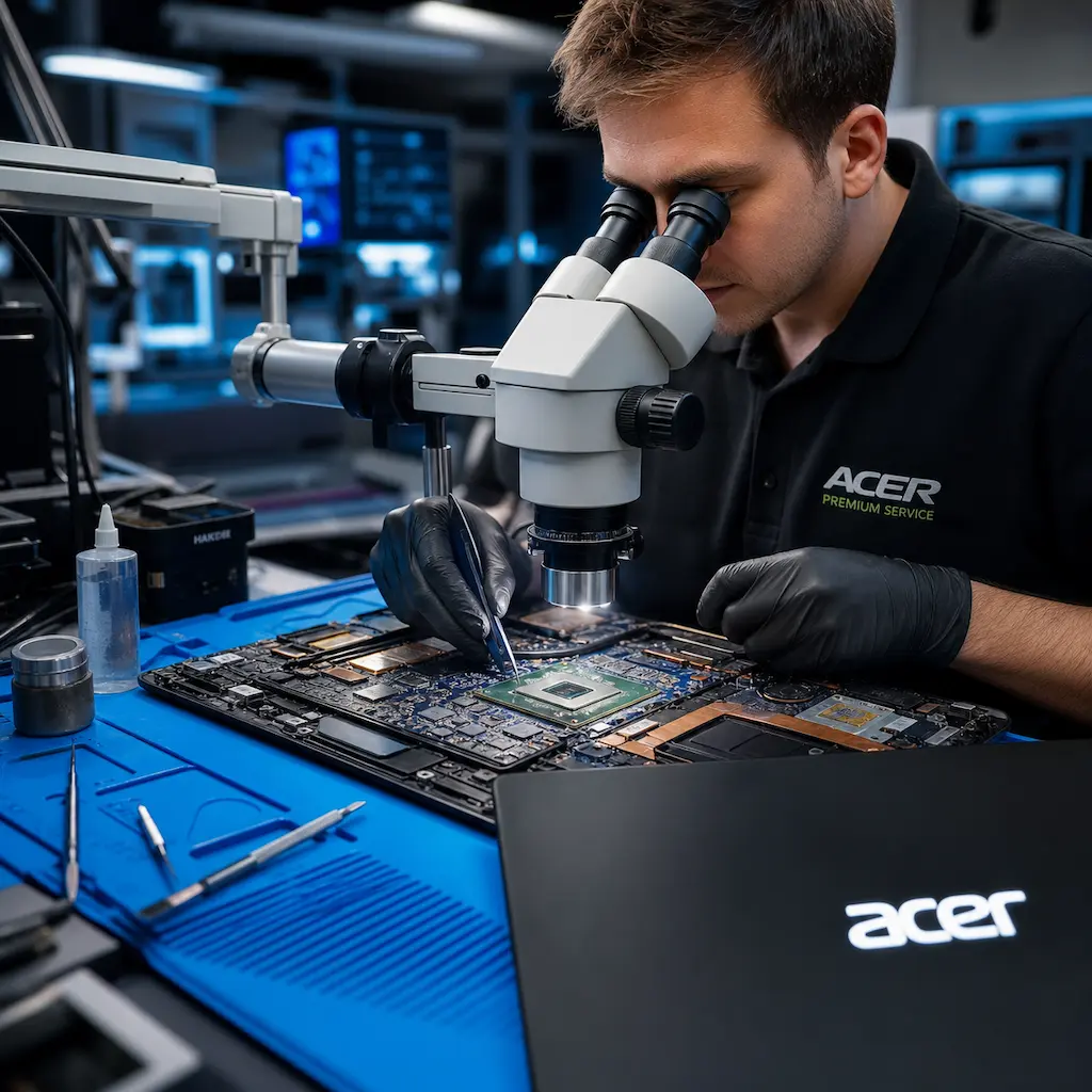 Замена видеокарты ноутбука Acer в Тюмени