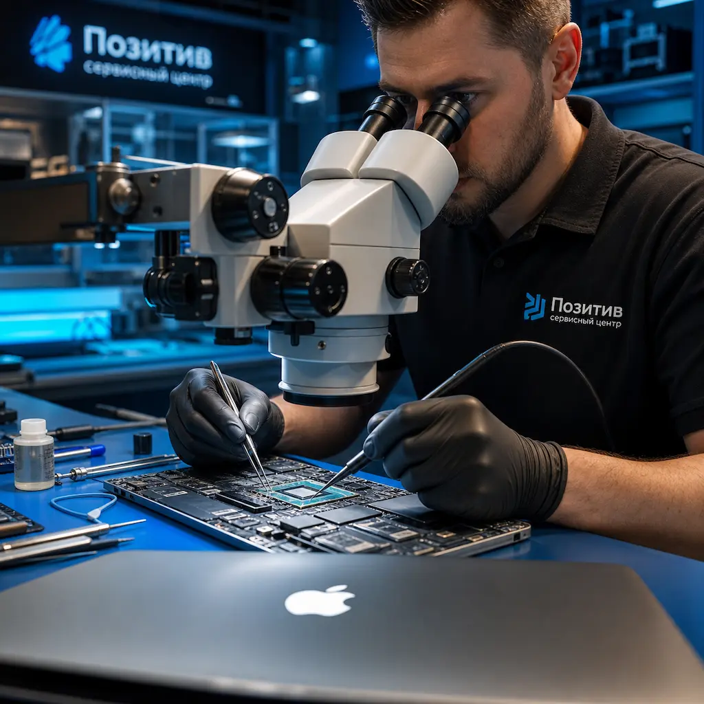 Замена видеокарты Apple MacBook в Тюмени