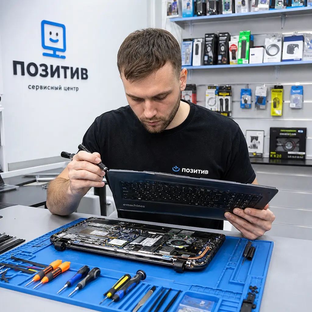заменить клавиатуру на ноутбуке Emachines в Тюмени