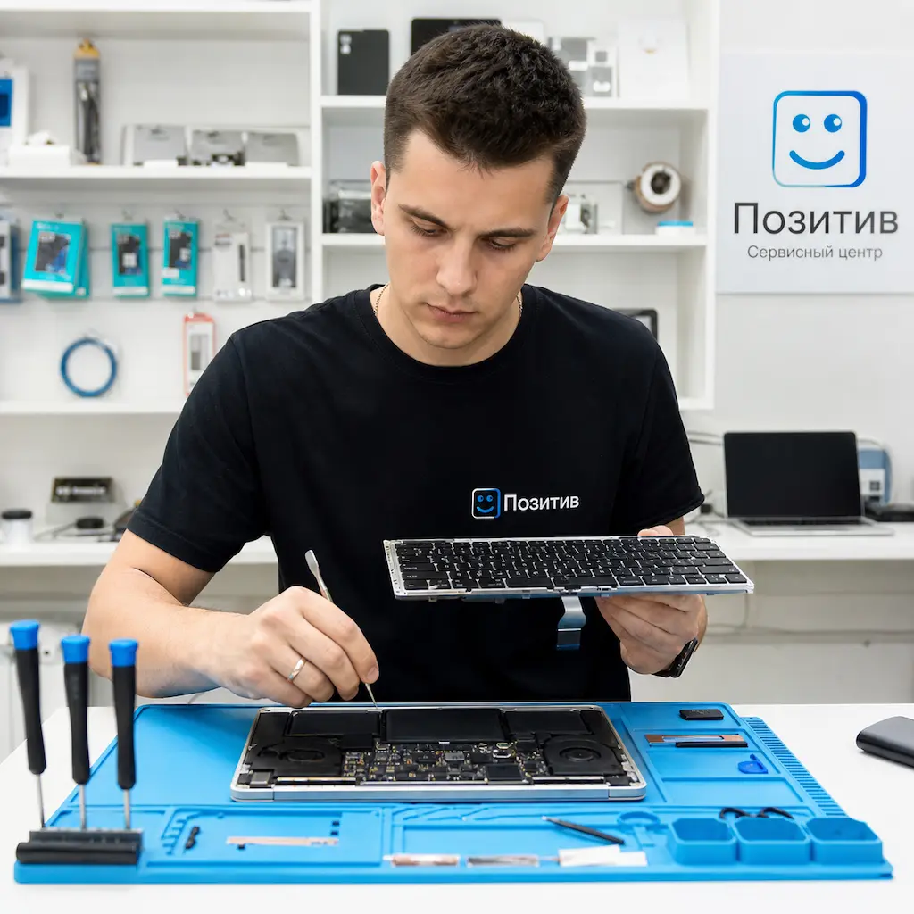 заменить клавиатуру на Apple Macbook в Тюмени