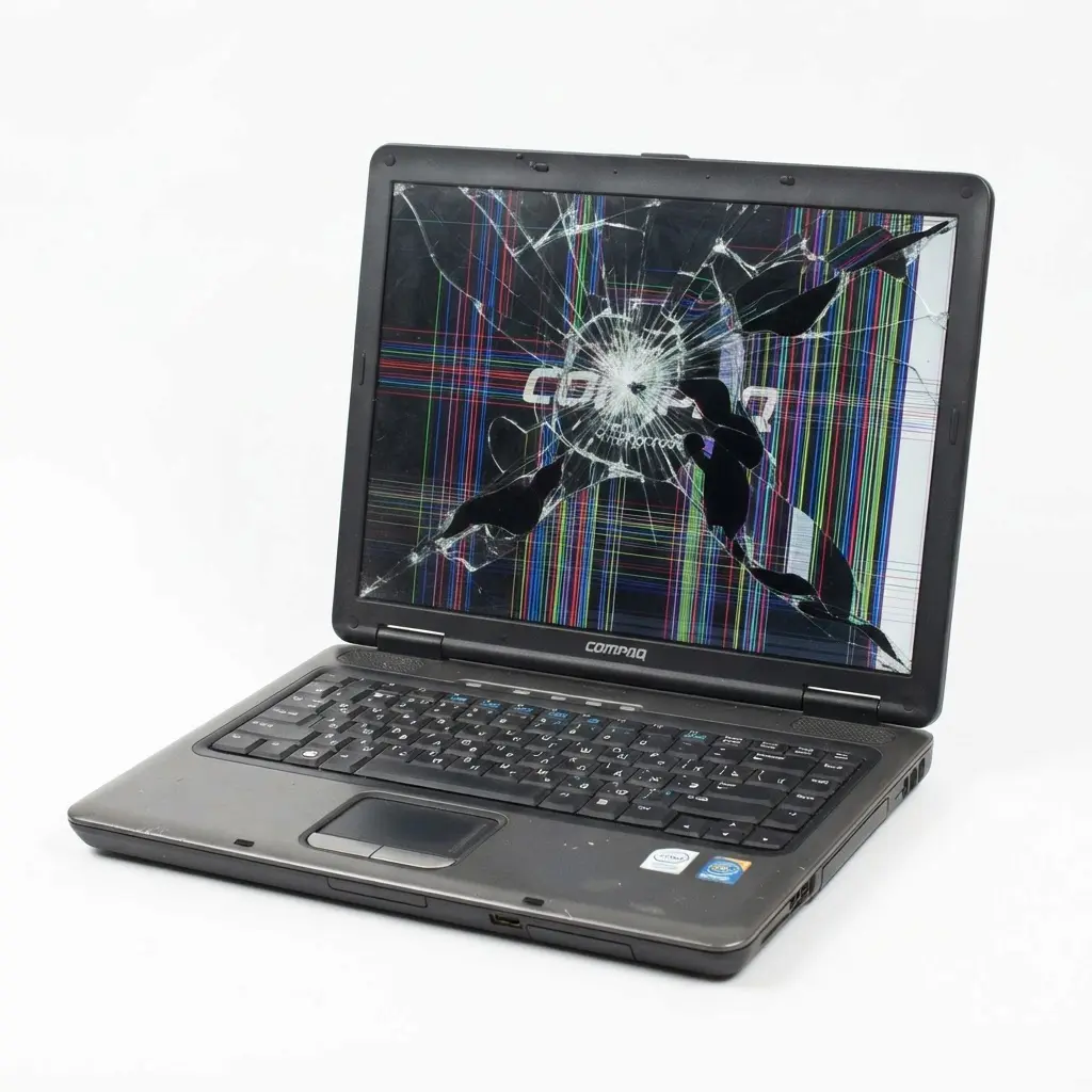 поменять матрицу ноутбука Compaq в Тюмени