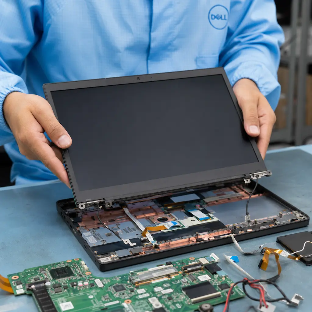 заменить матрицу ноутбука Dell в Тюмени