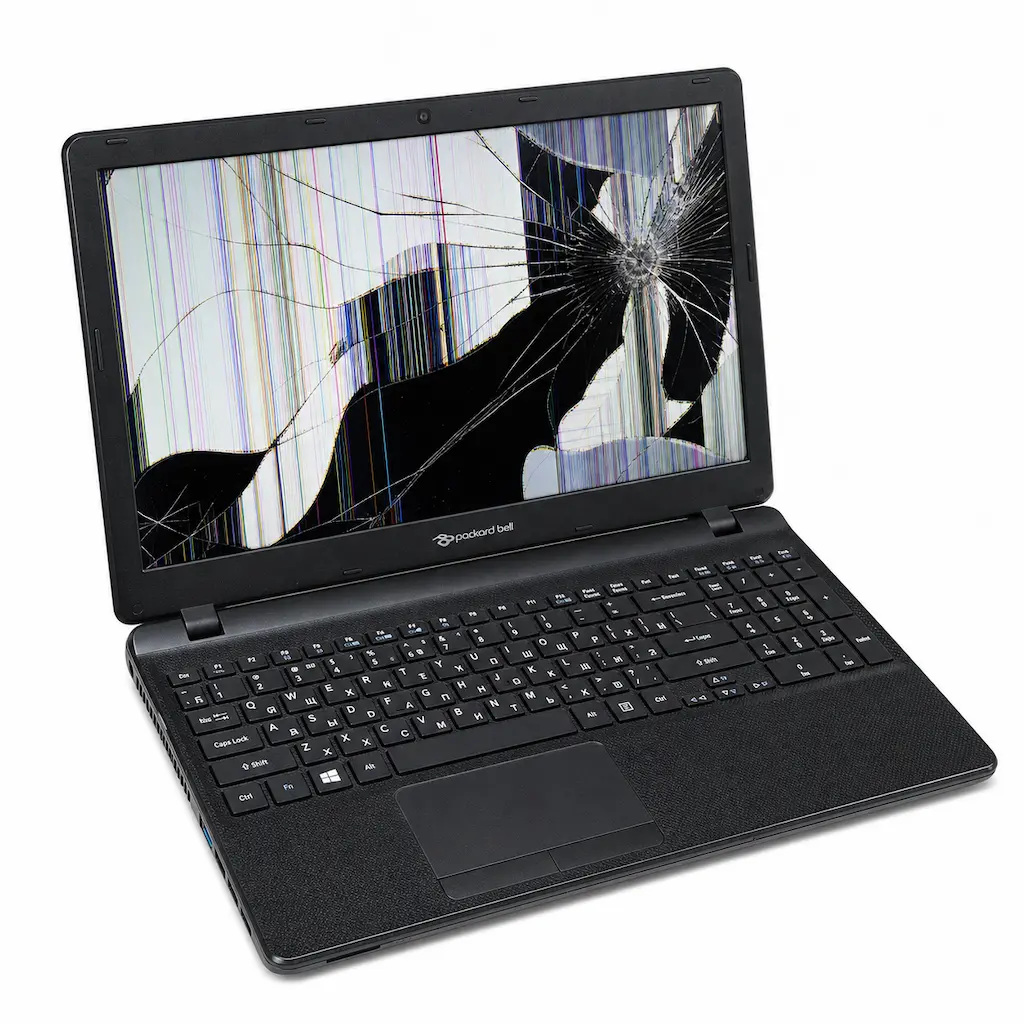 поменять матрицу ноутбука Packard Bell в Тюмени