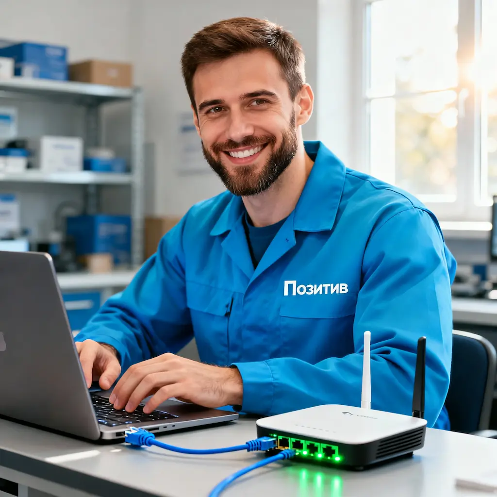 Настроить интернет в Тюмени