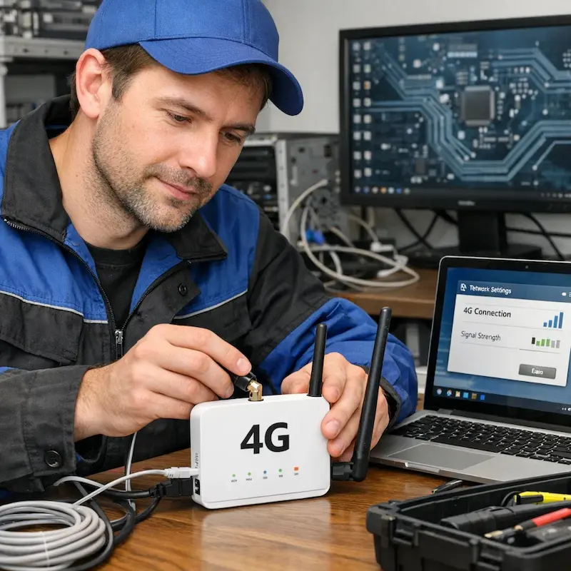 Настройка 4G модема в Тюмени