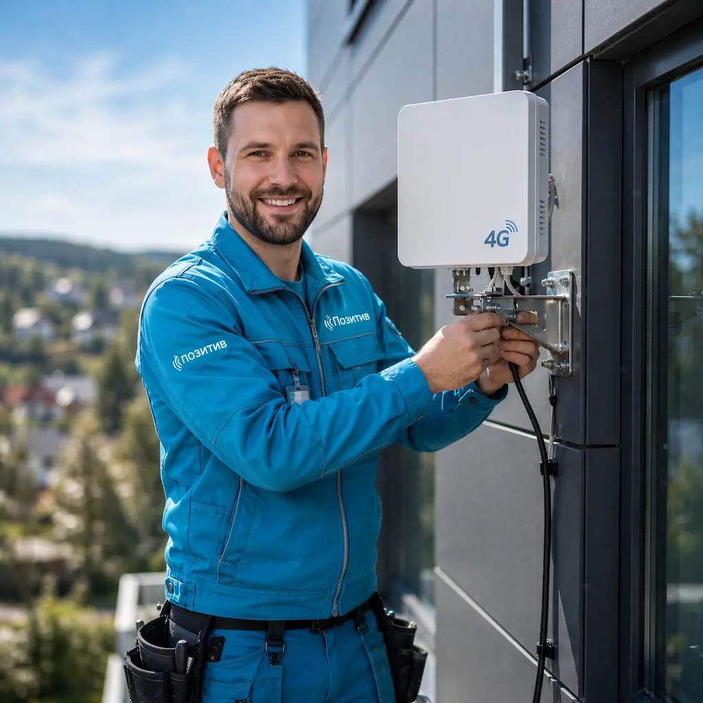 настроить 4G модем в Тюмени