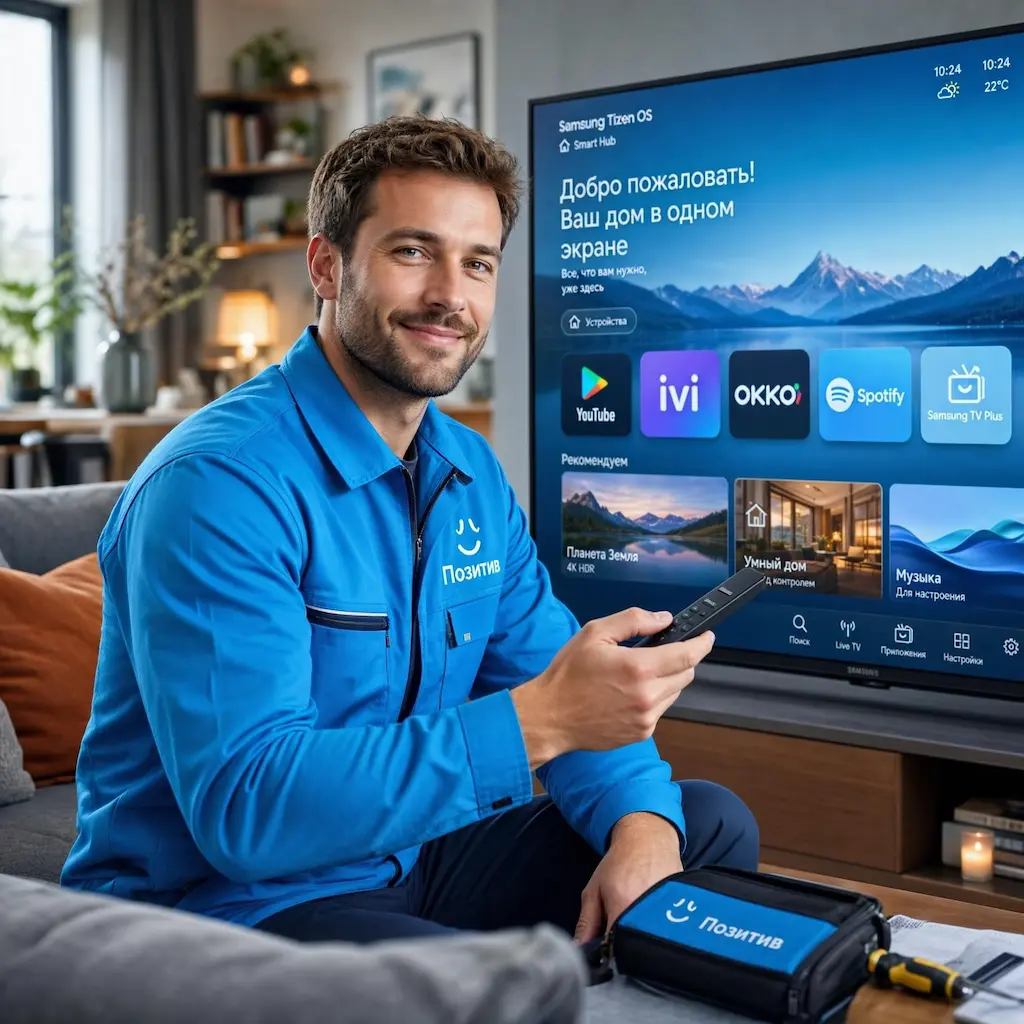 Настройка Smart TV в Тюмени
