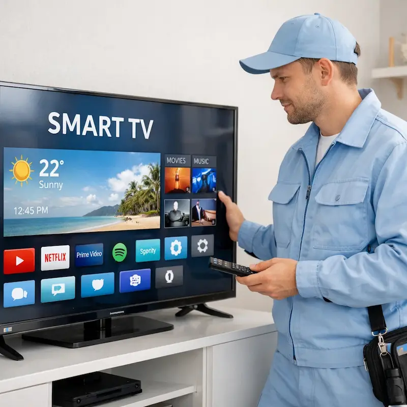Настройка Smart TV в Тюмени