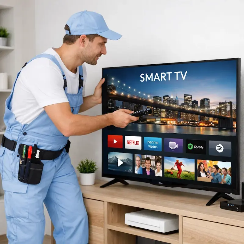 Как вызвать мастера для настройки Smart TV в Тюмени