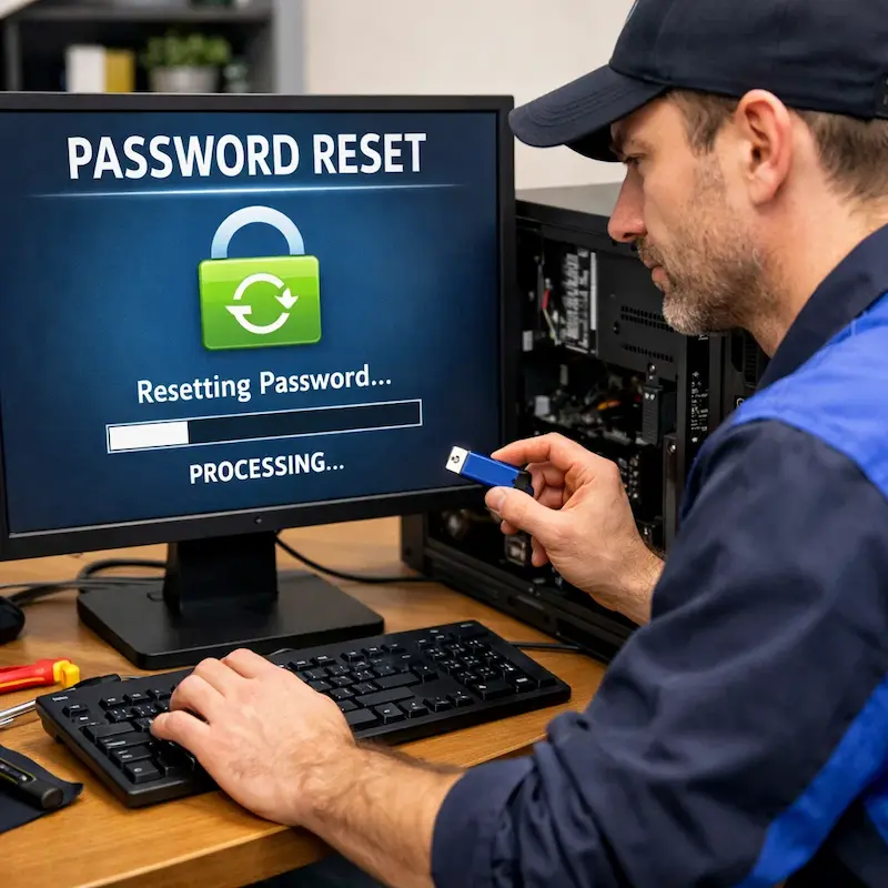 Удаление пароля на компьютере в Тюмени