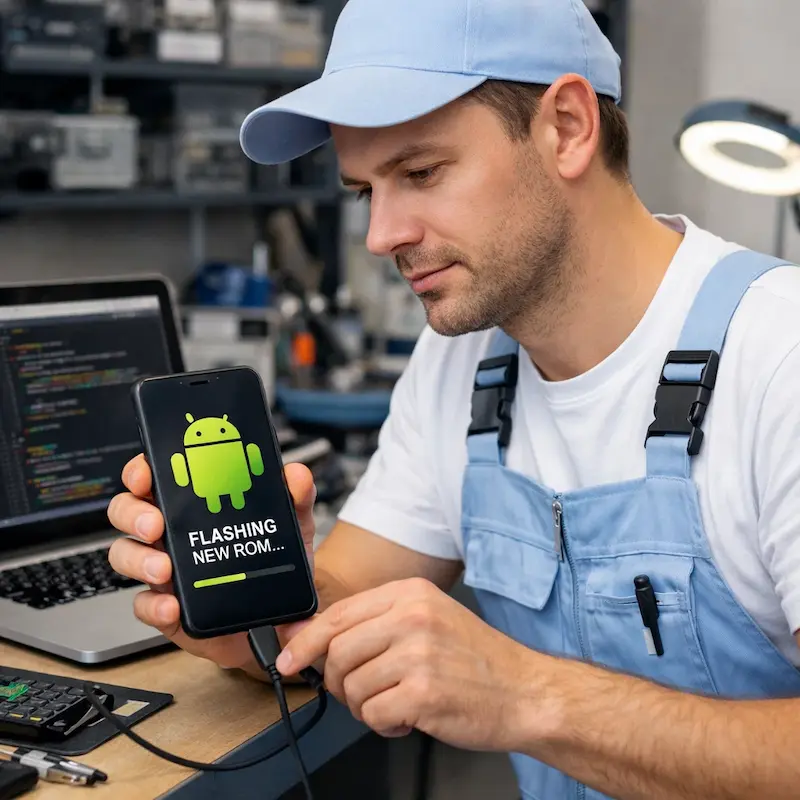 Прошивка Android в Тюмени