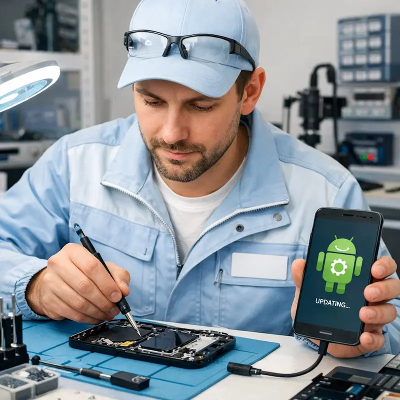 Настройка системы Android в Тюмени